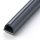 Inofix cablefix selbstklebender flexibler Kabelkanal 8 x 7 mm, 1m lang; (silbergrau)