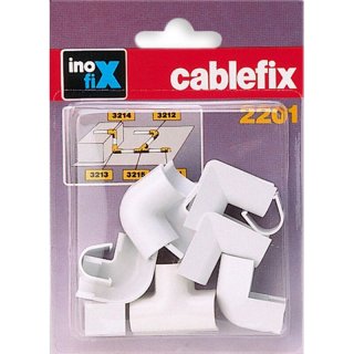 Cablefix Inofix Verbindungen für 2202 Kanäle 10,5x10 mm weiss 2127 