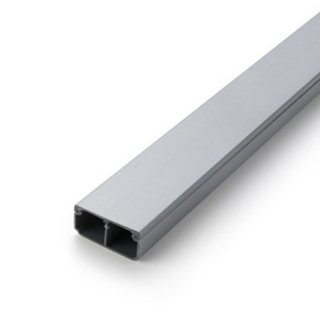 Inofix Plasfix schraubbarer Kabelkanal 35 x 16 mm (1 Meter, Grau metallic)